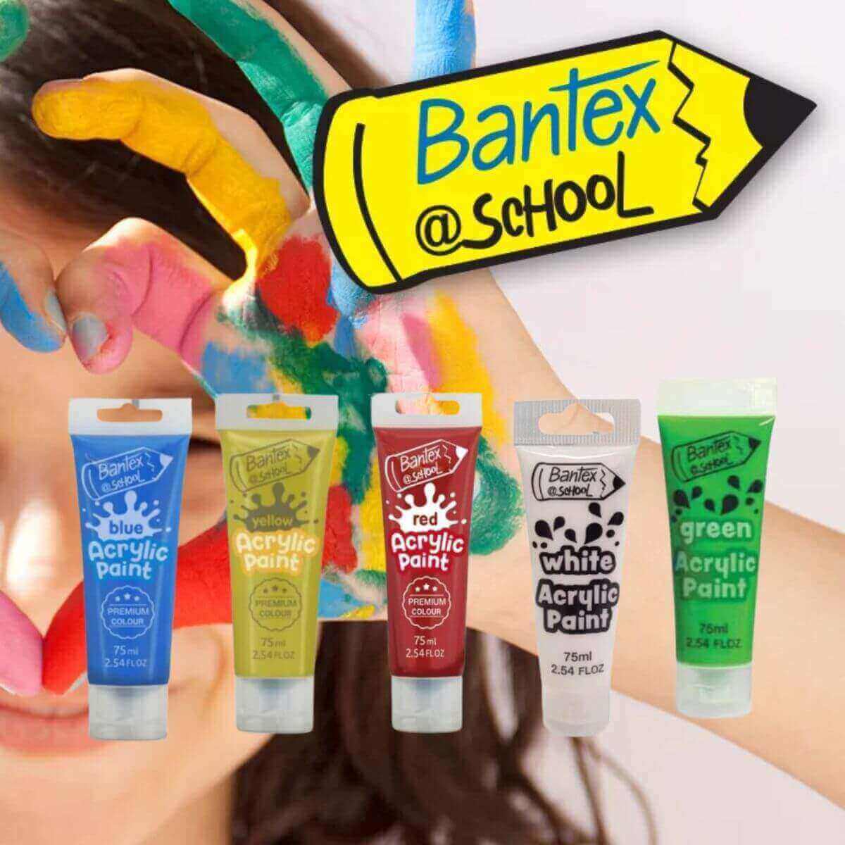 Bantex @ School Acrylic Paints