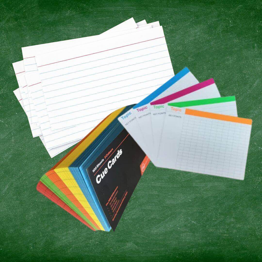 Record, Cue & Revision Cards