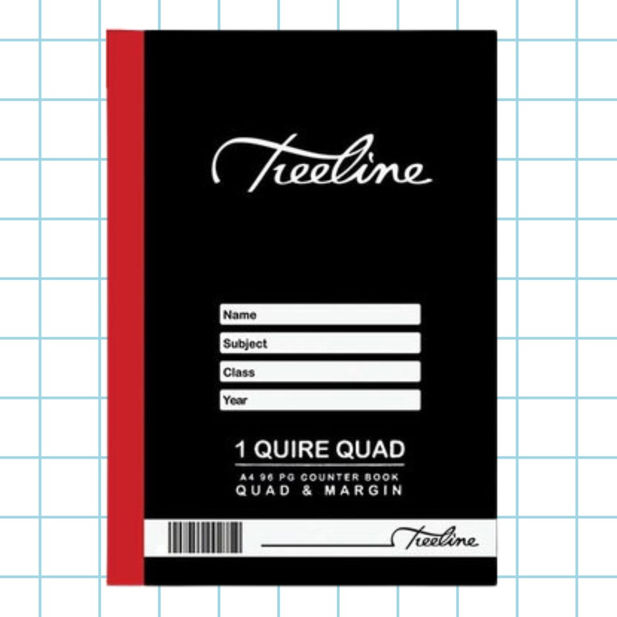 A4 1 Quire Hard Cover Exercise Books - 96 Page