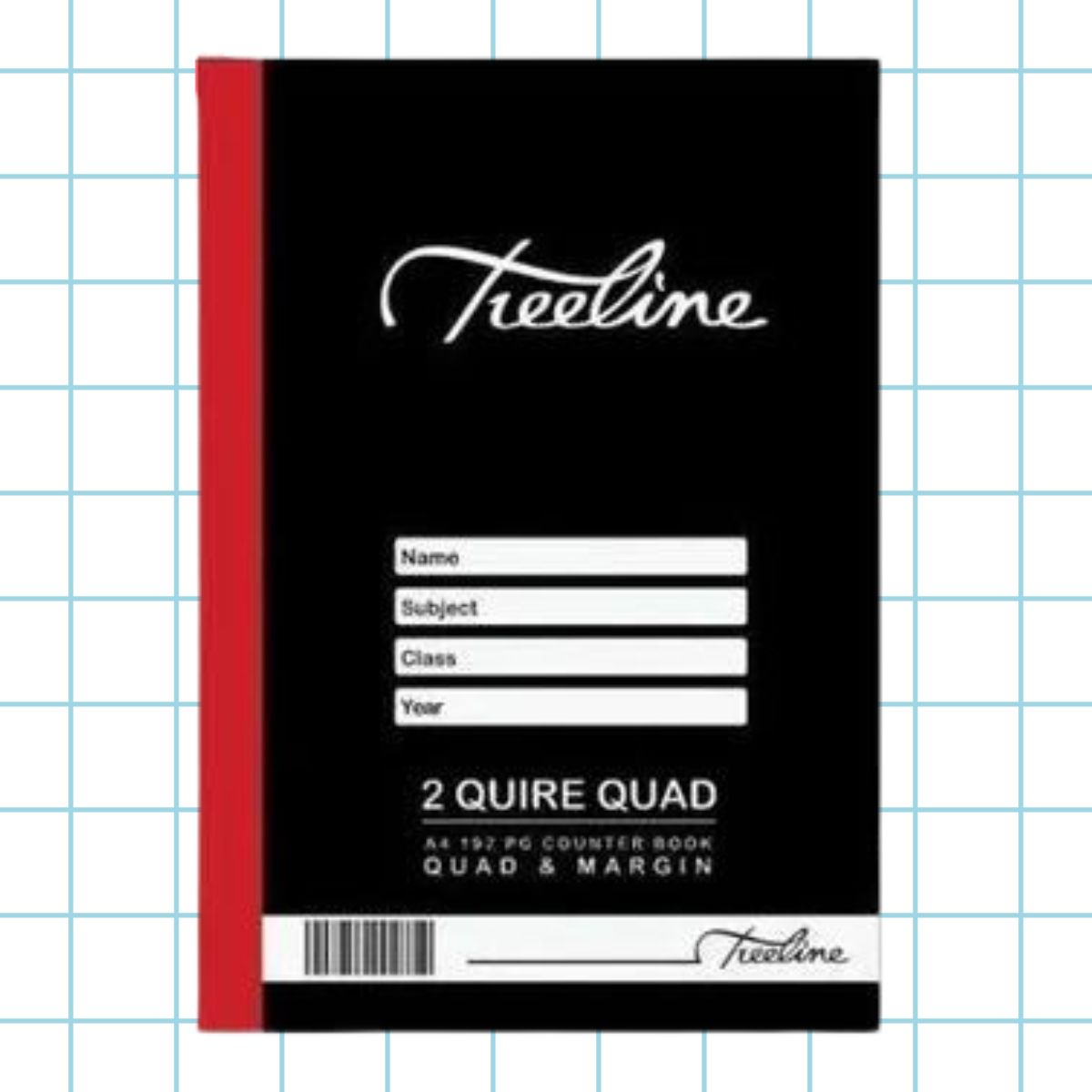 A4 2 Quire Hard Cover Exercise Books - 192 Page
