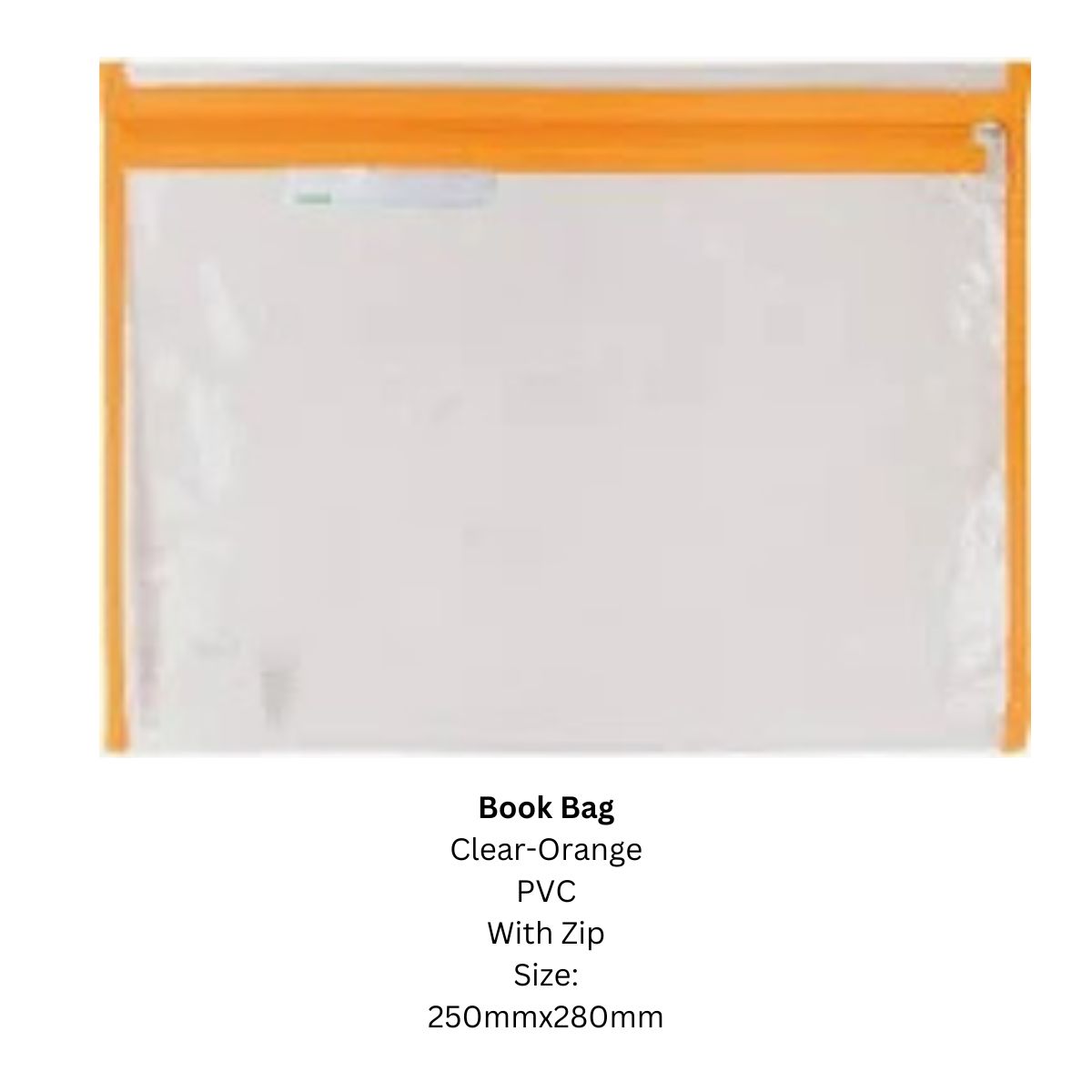 Clear PVC Book Bags