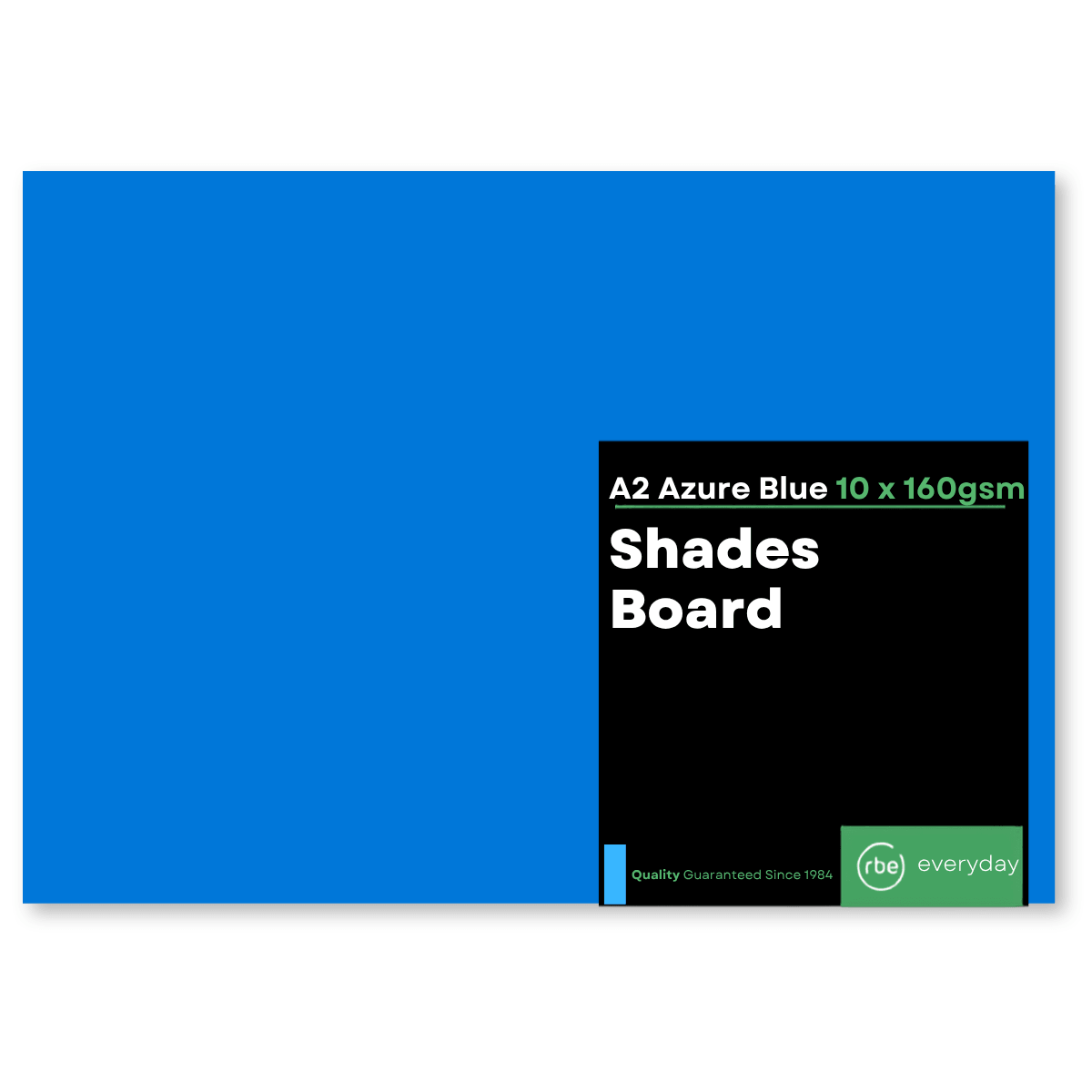 Shades Azure Blue A4 Paper, Board & Envelopes