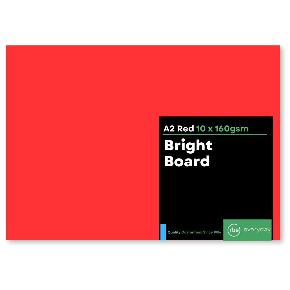 Bright Red Paper, Board & Envelopes