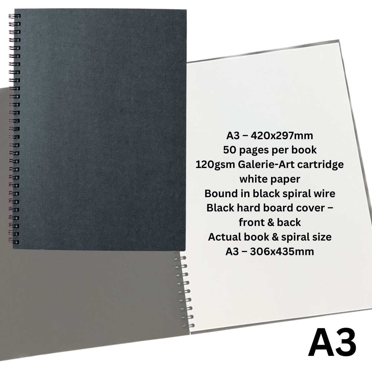 RBE A3 Hard Cover Visual Diary