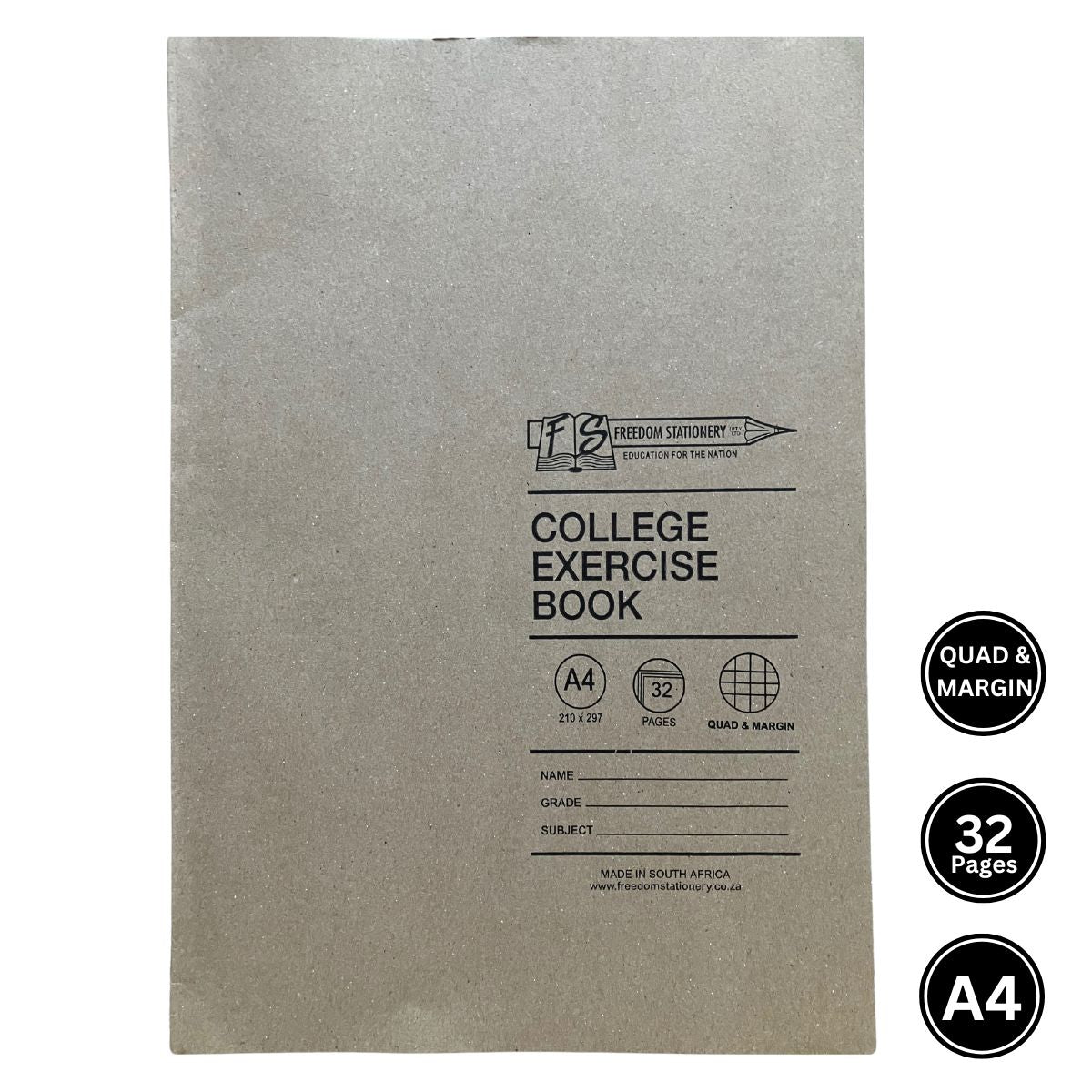 A4 32 Page Soft Cover Exercise Books