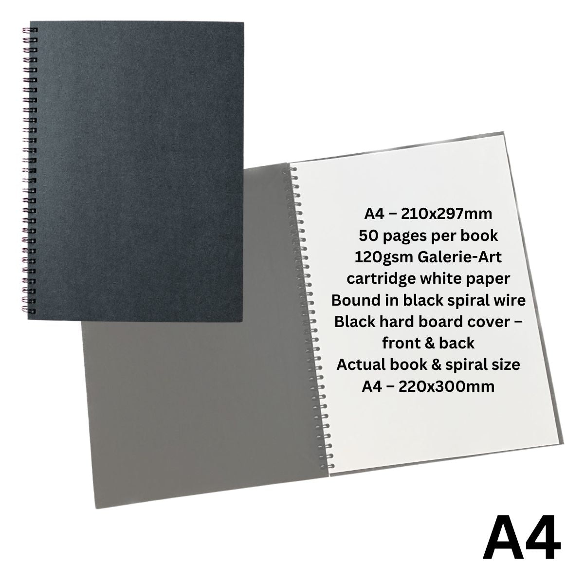 RBE A4 Hard Cover Visual Diary