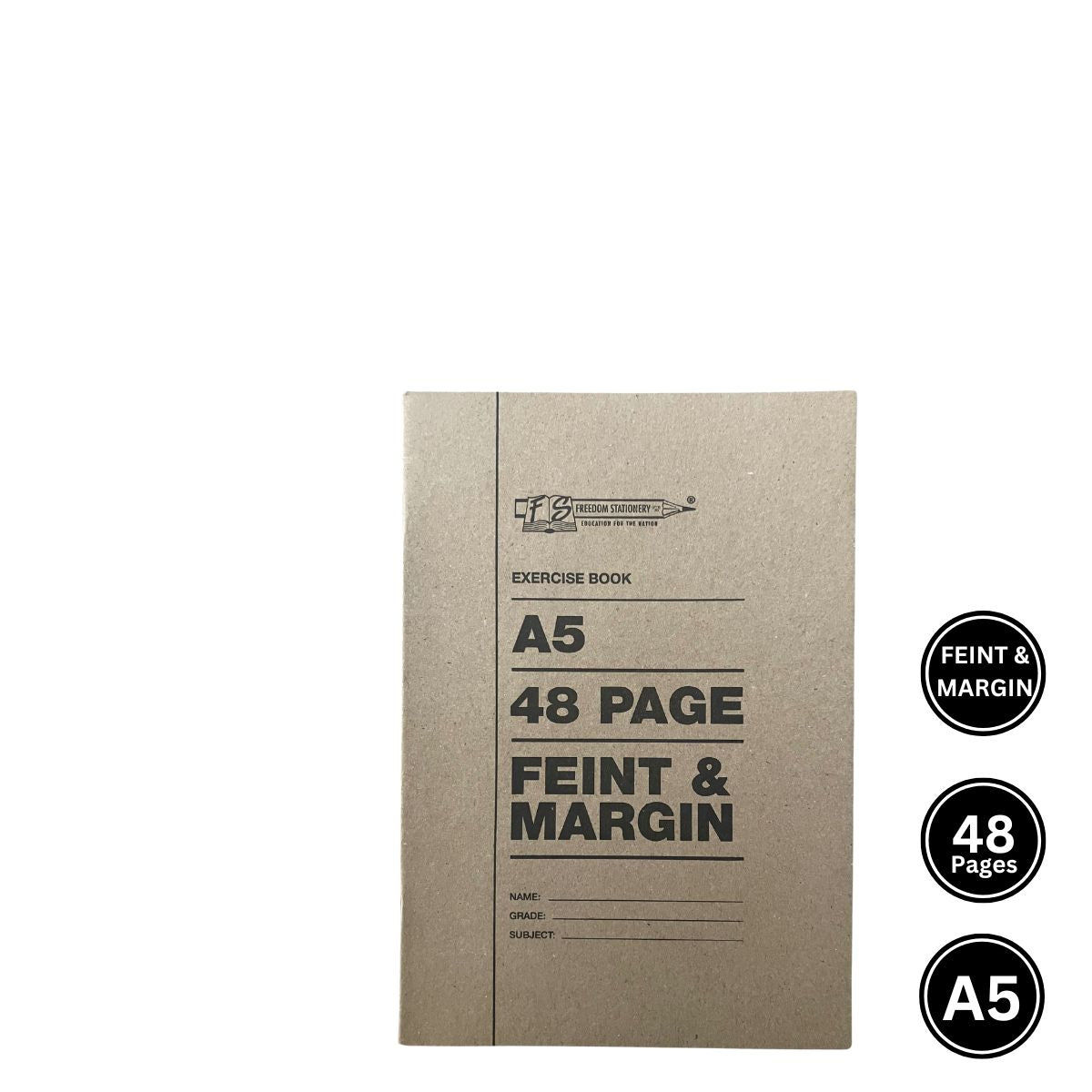 A5 48 Page Soft Cover Exercise Books