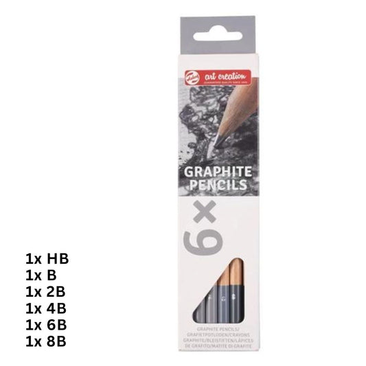 Art Creation Graphite Pencils Box of 6