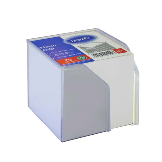 Bantex Memo Cube Holder - White Paper