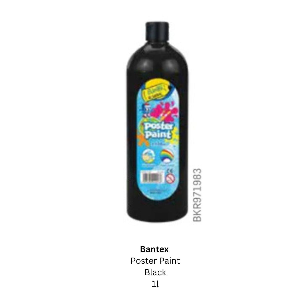 Bantex @ School Black Poster Paint