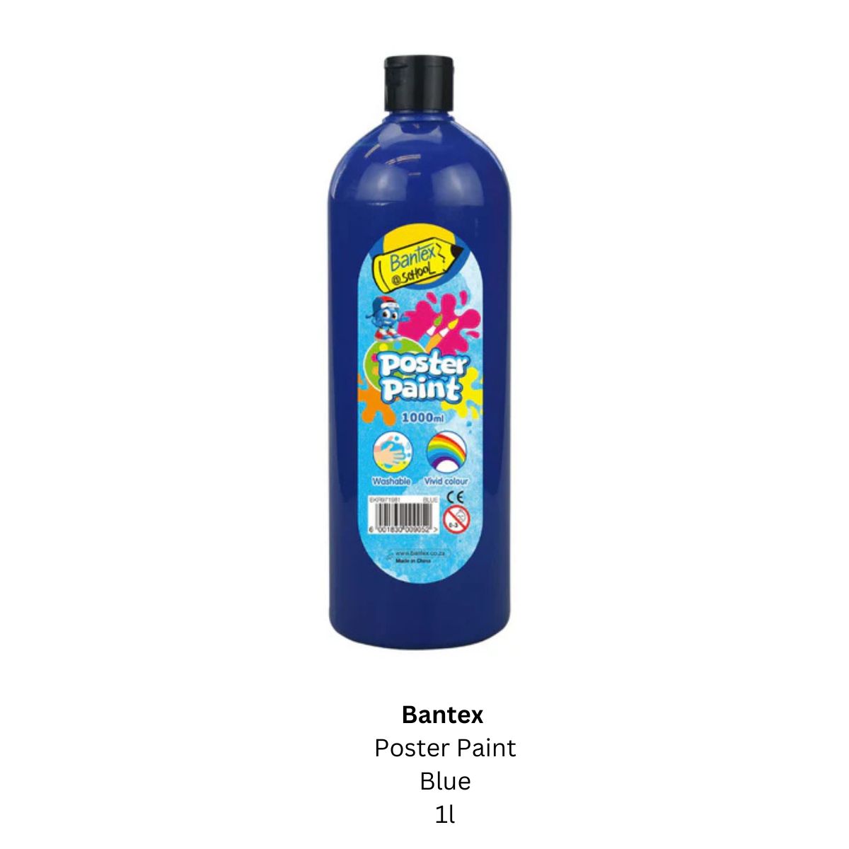 Bantex @ School Blue Poster Paint