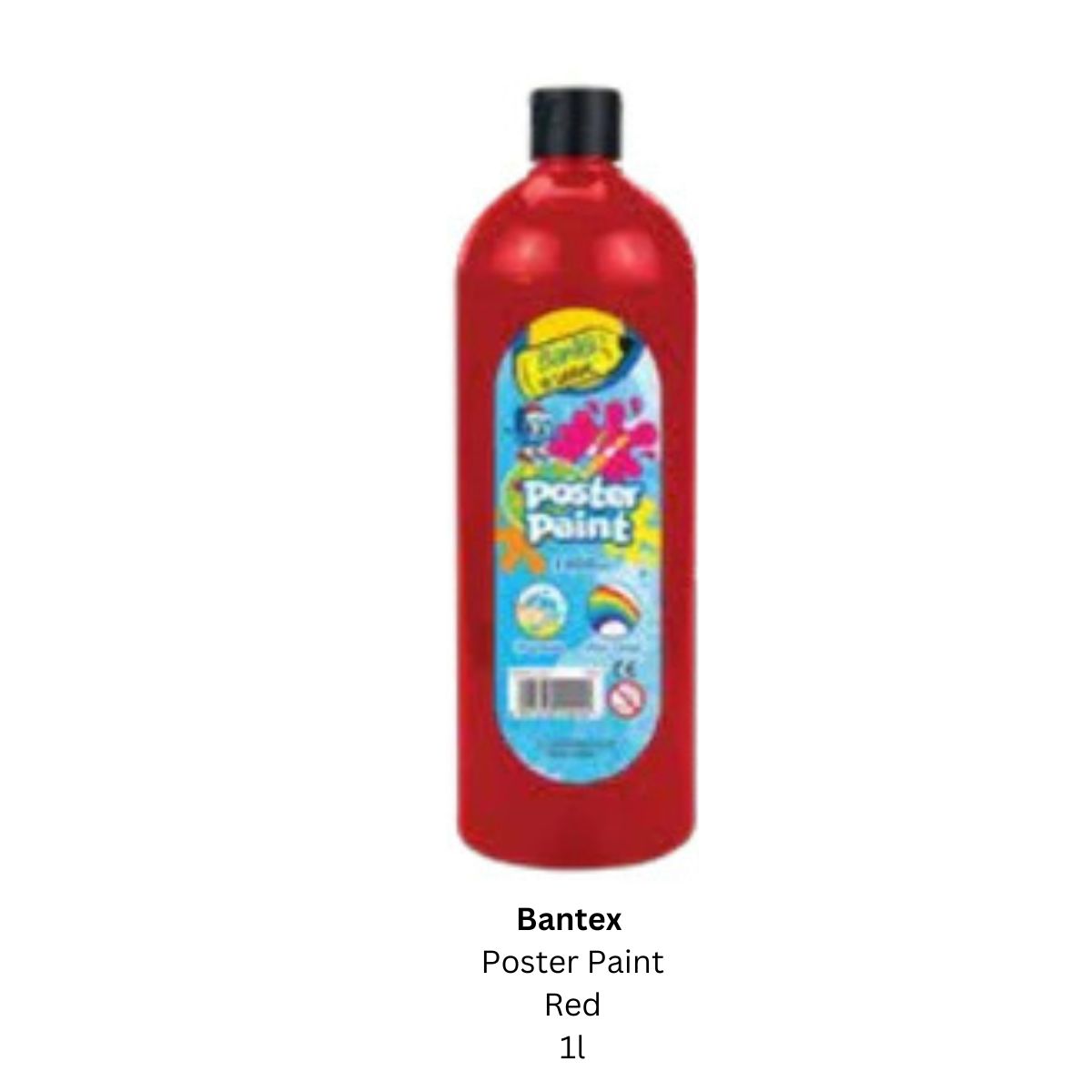 Bantex @ School Red Poster Paint