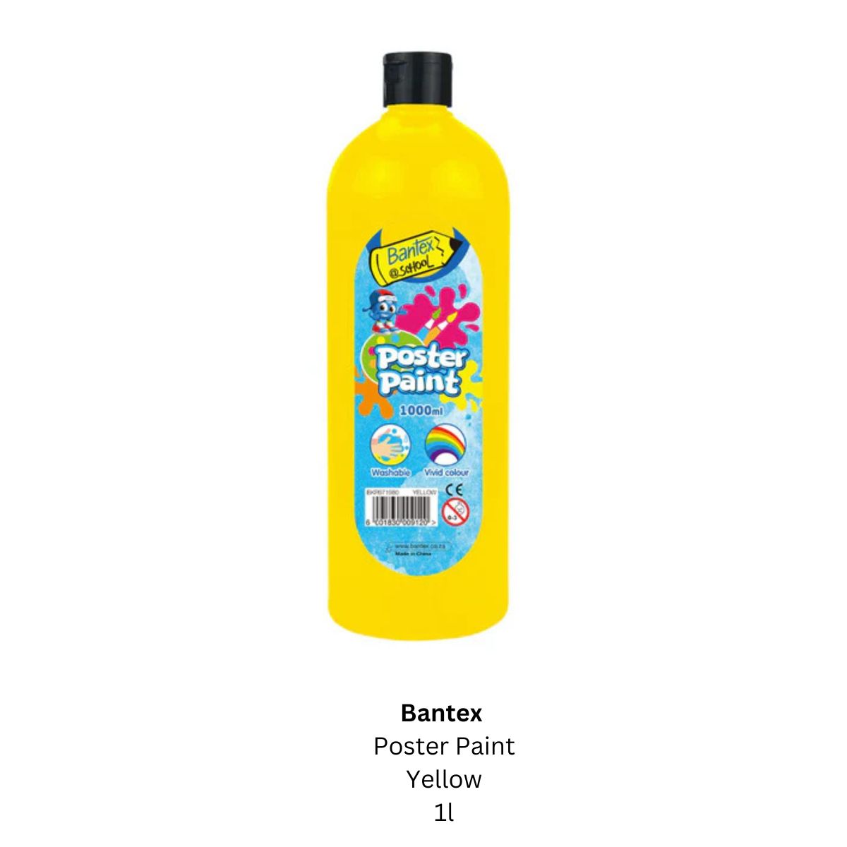 Bantex @ School Yellow Poster Paint