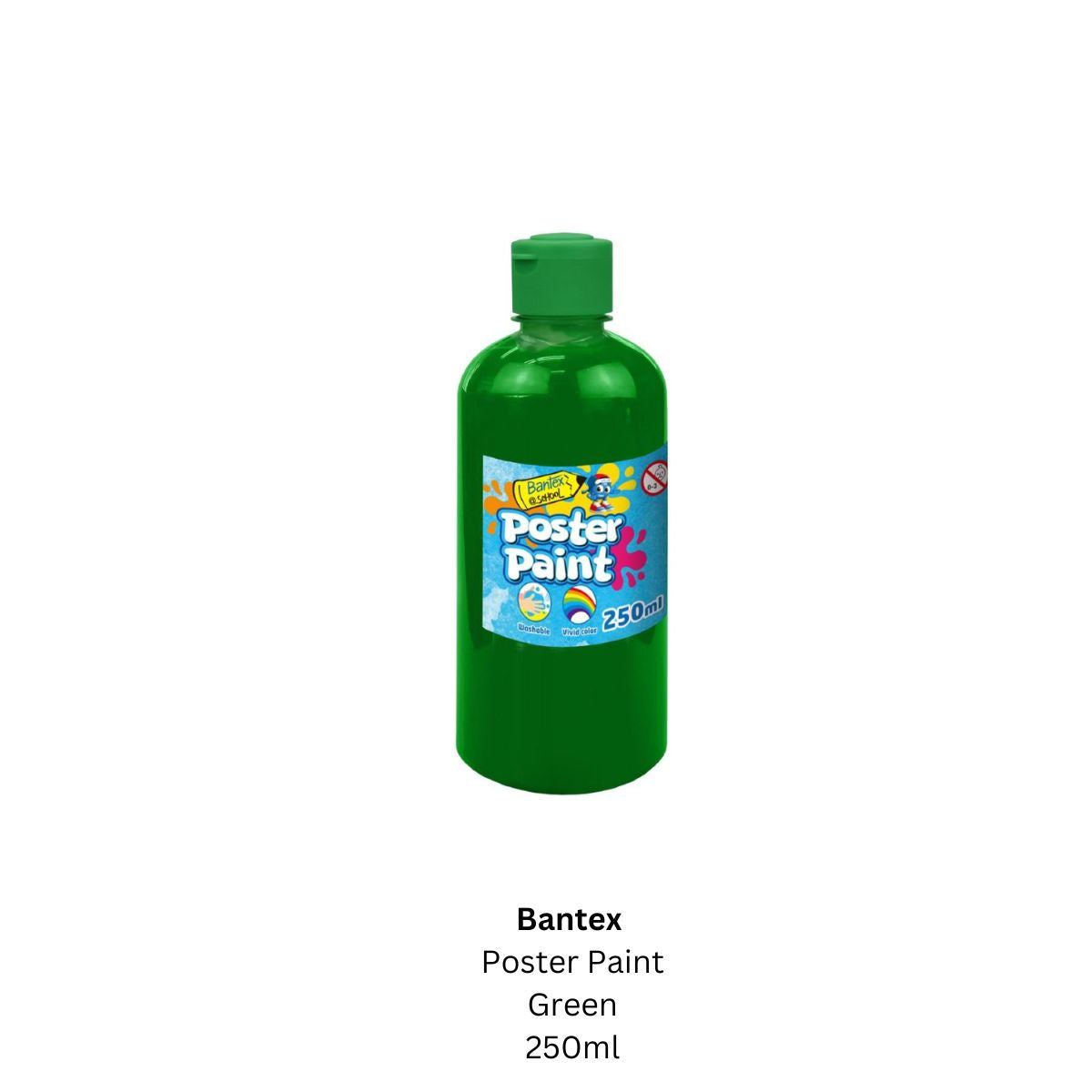 Bantex @ School Green Poster Paint