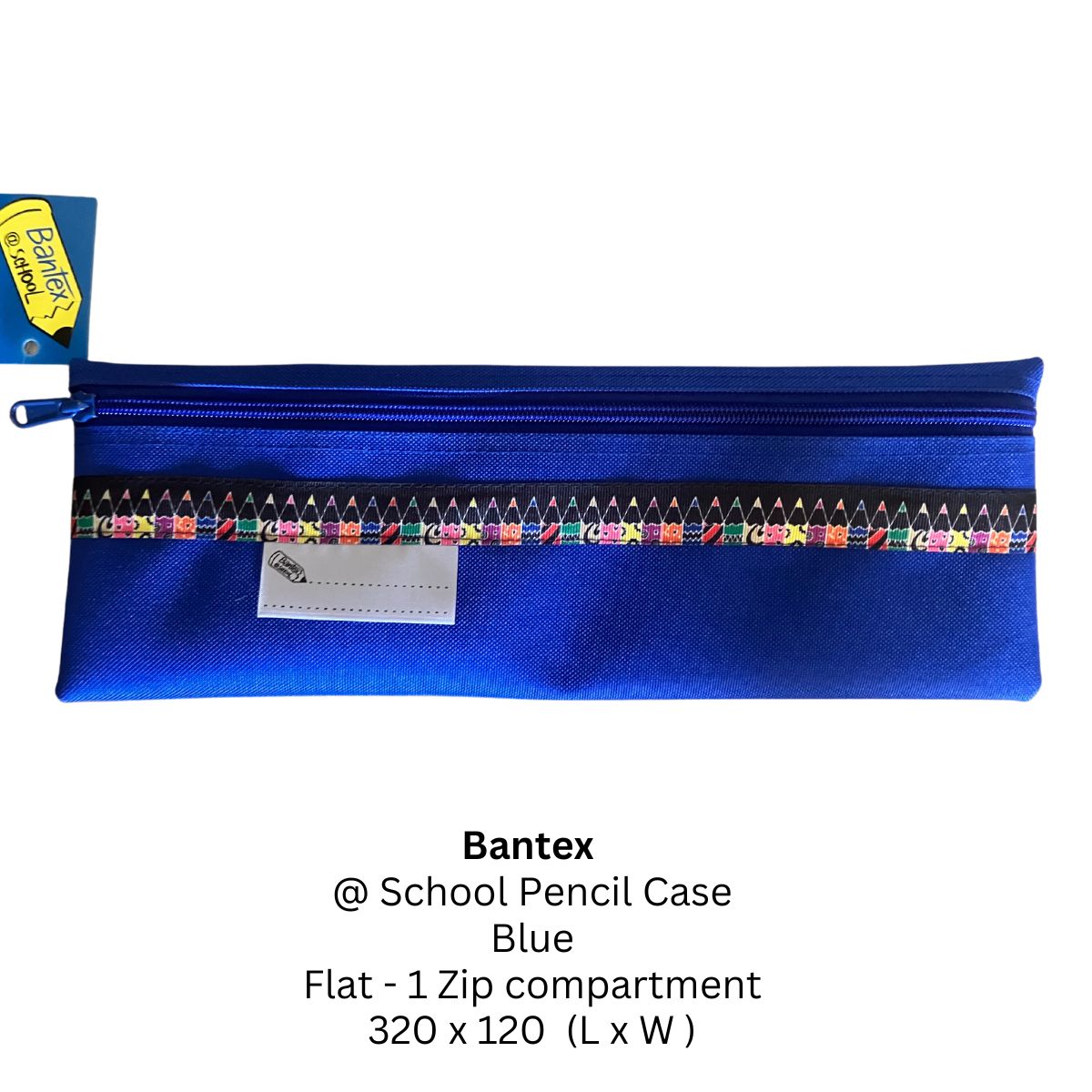 Bantex @ School Flat 32cm Pencil Bag