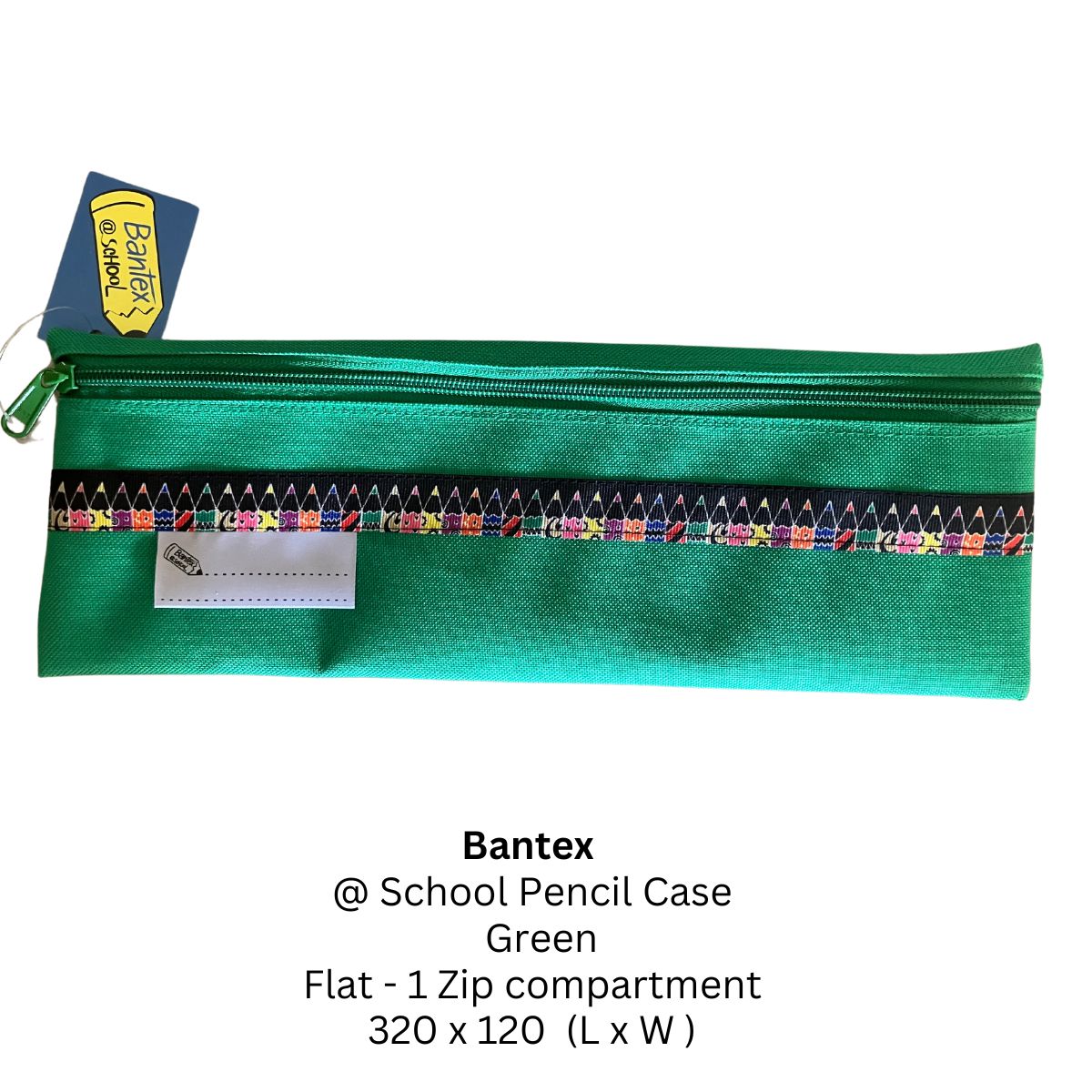 Bantex @ School 32cm Flat Pencil Case