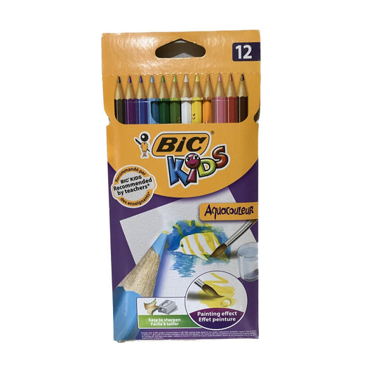 BIC Kids Aquacouleur Pencils - 12's