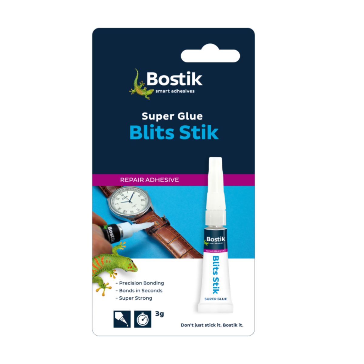 Bostik Blits Stick Super Glue - 3g