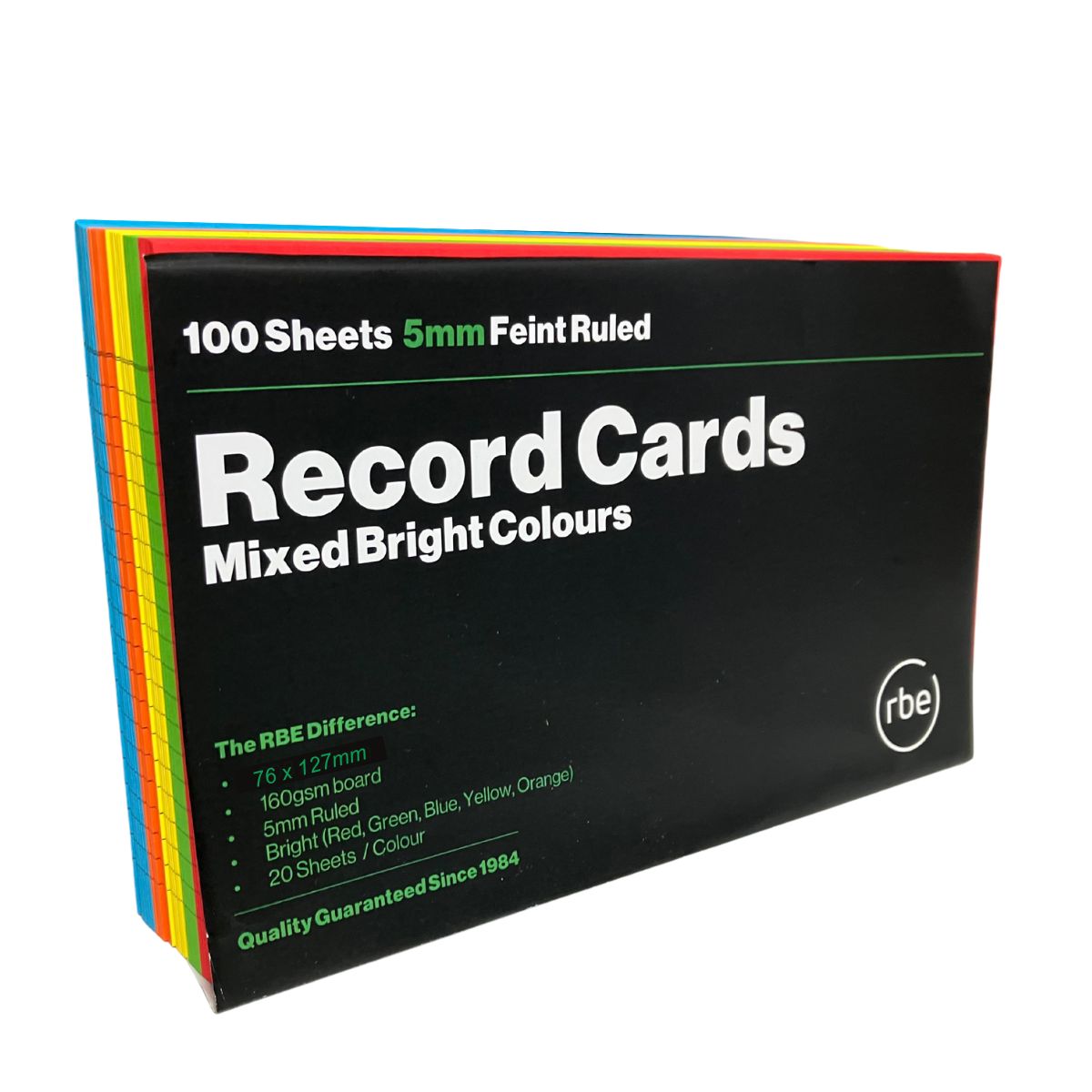 Bright Assorted Record Cards