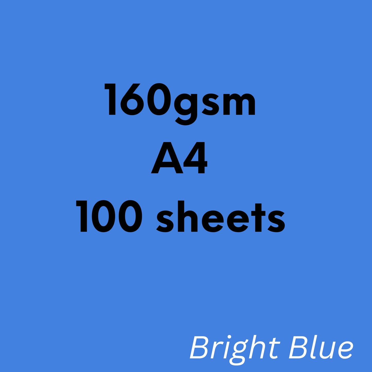 Bright Blue Paper, Board & Envelopes
