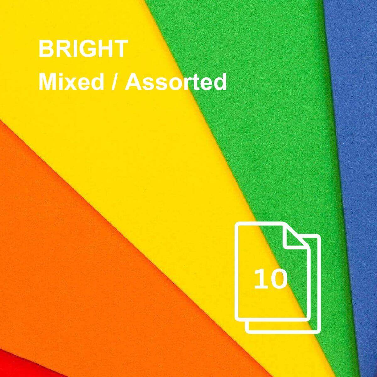 Bright Assorted Paper & Board