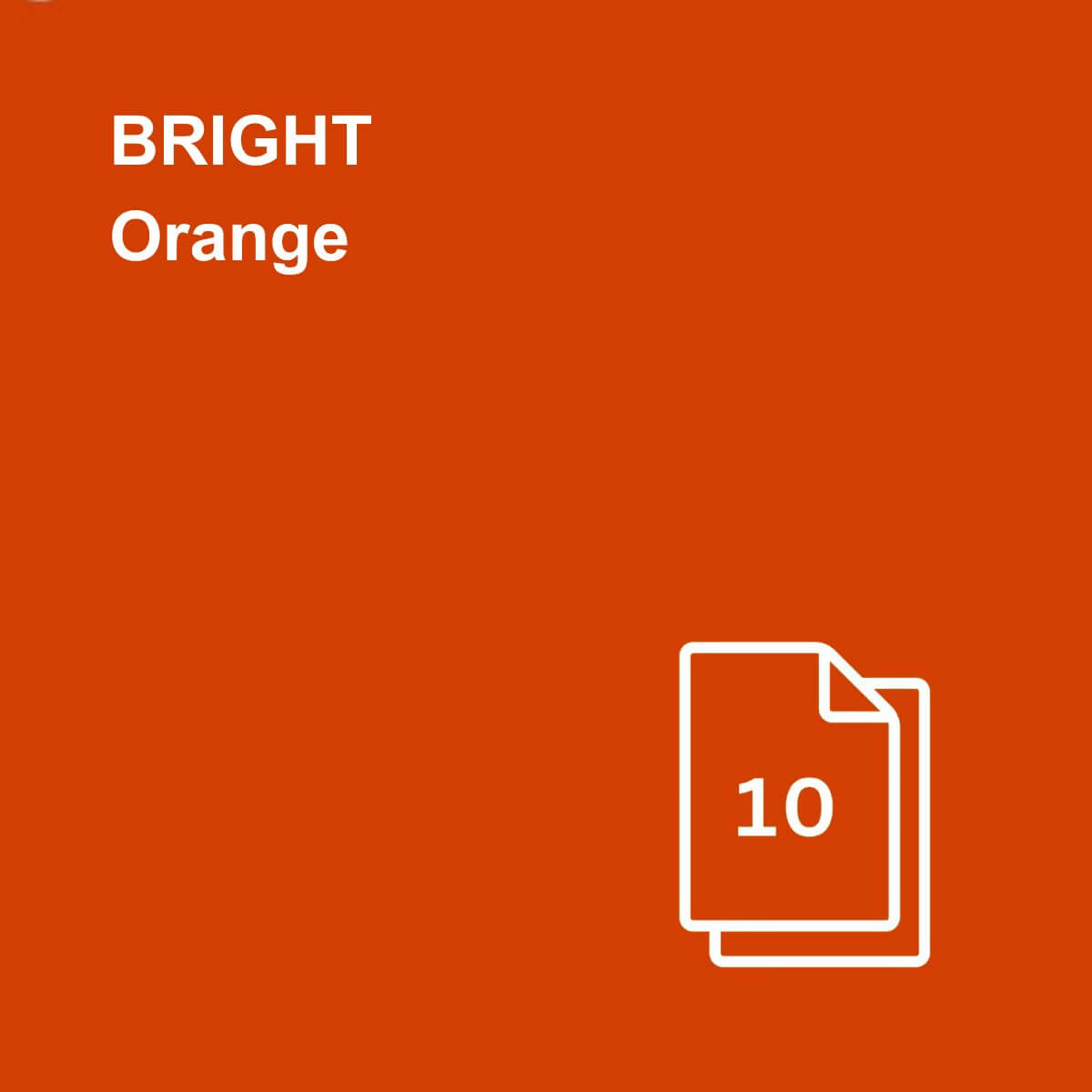 Bright Orange Paper, Board & Envelopes