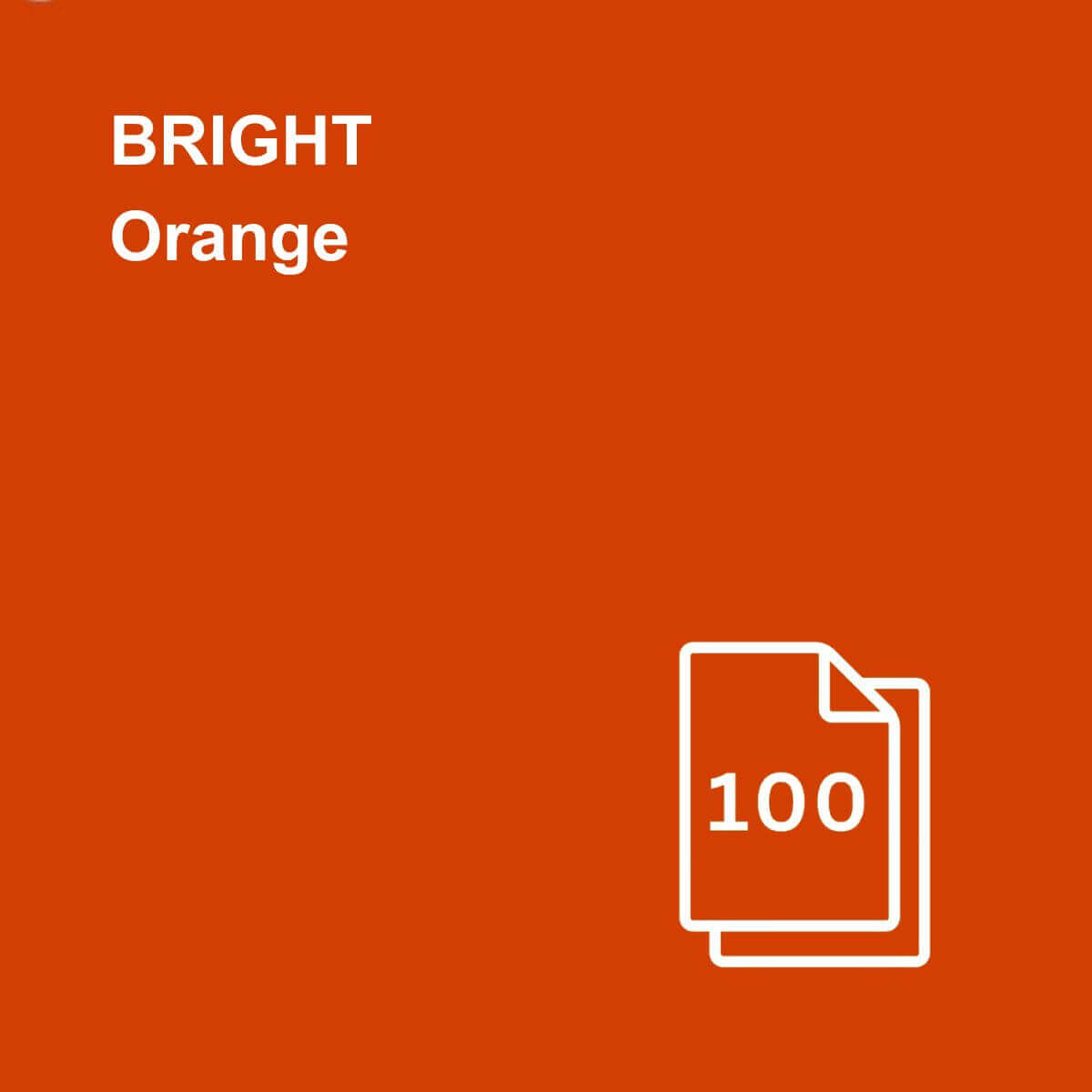 Bright Orange Paper, Board & Envelopes