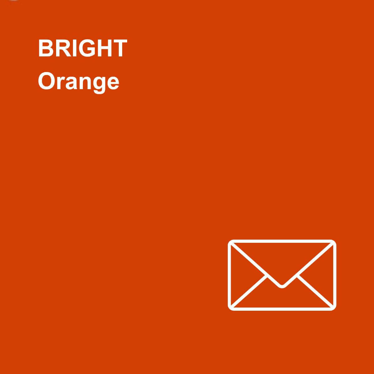 Bright Orange Paper, Board & Envelopes