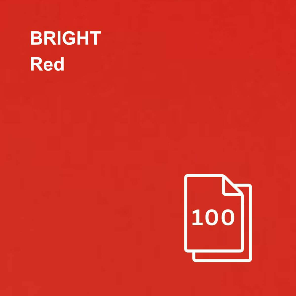 Bright Red Paper, Board & Envelopes