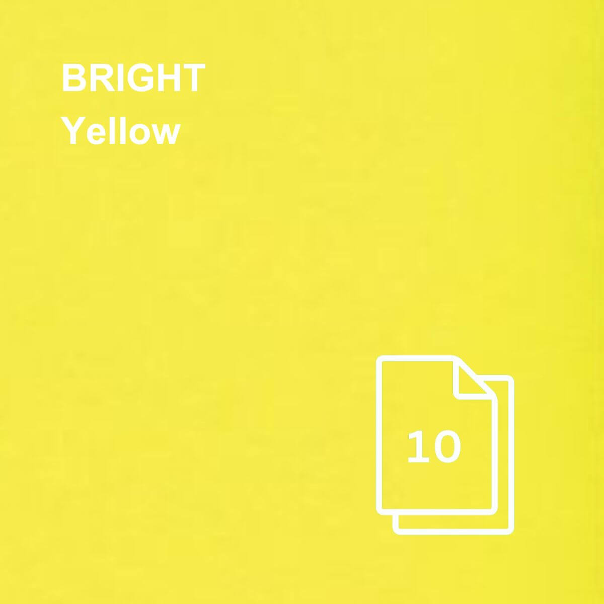 Bright Yellow Paper, Board & Envelopes