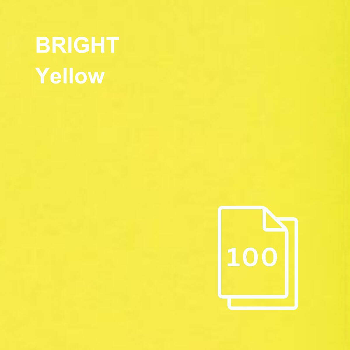 Bright Yellow Paper, Board & Envelopes