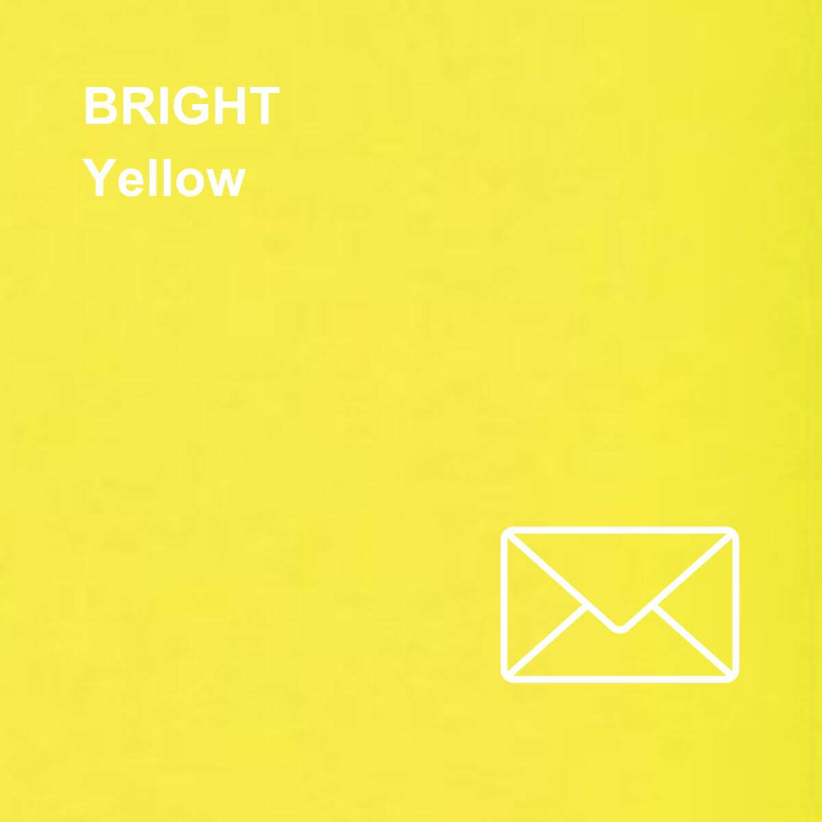 Bright Yellow Paper, Board & Envelopes