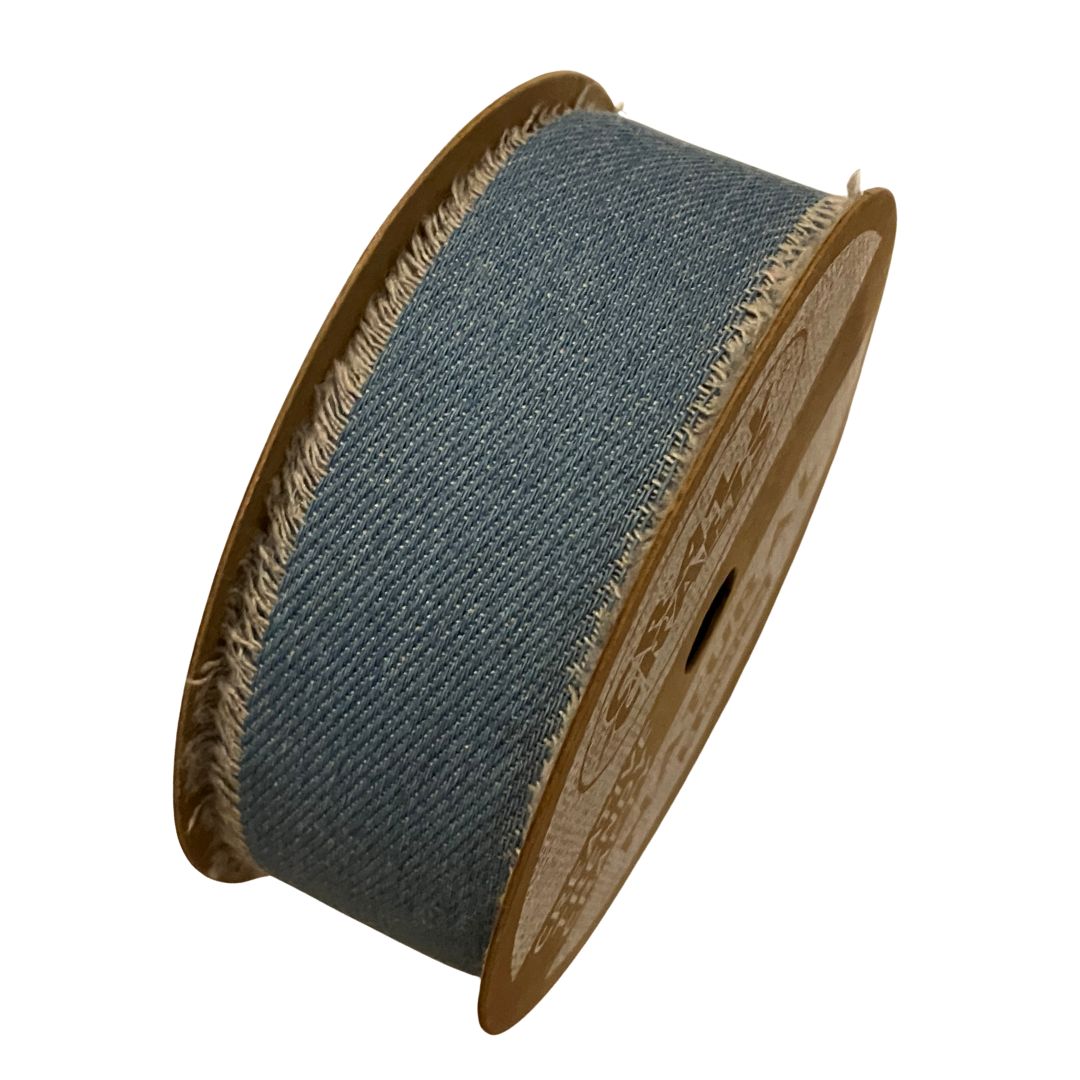Crazy Crafts Jute Ribbon Denim 38mmx5m