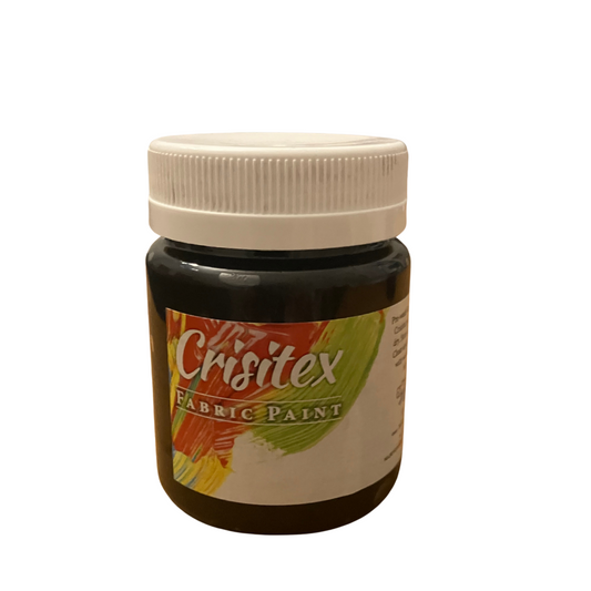 Crisitex Fabric Paint Black (120ml)
