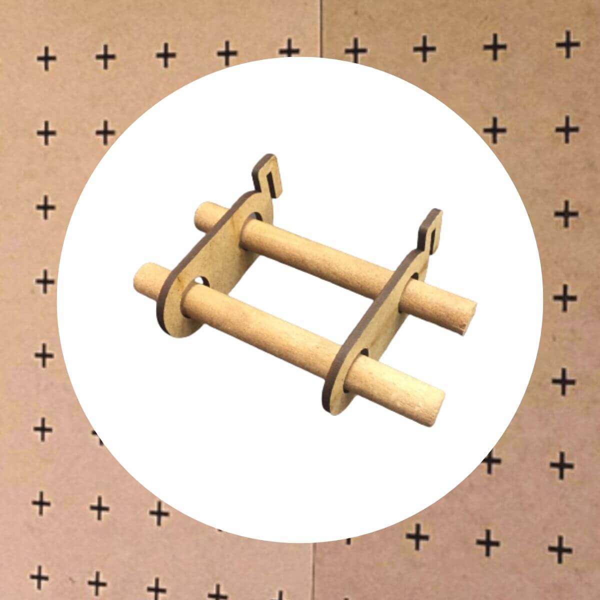 Pegboard Rod Holders