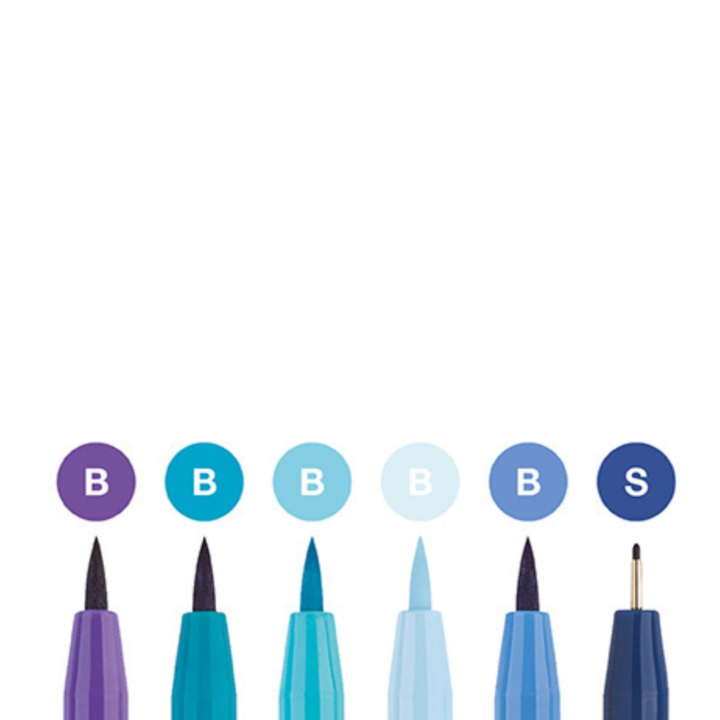 Faber-Castell 6 Pitt Artist (Hand Lettering) Pens (Good Vibes)