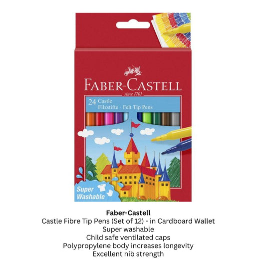Faber-Castell Felt Tip Pens (Pack of 12)
