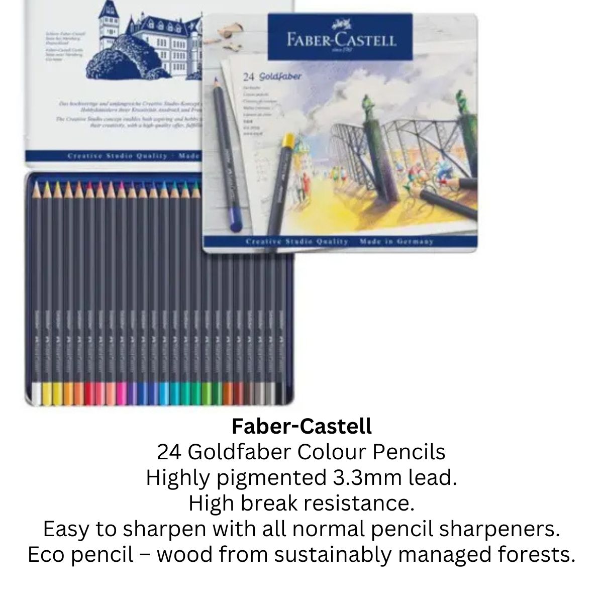 Faber-Castell Goldfaber Colour Pencil Tin