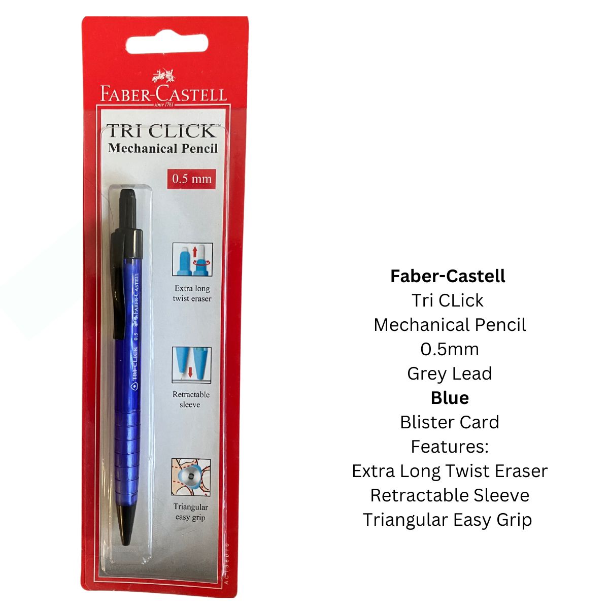 Faber-Castell Tri-Click 0.5 Mechanical Pencil