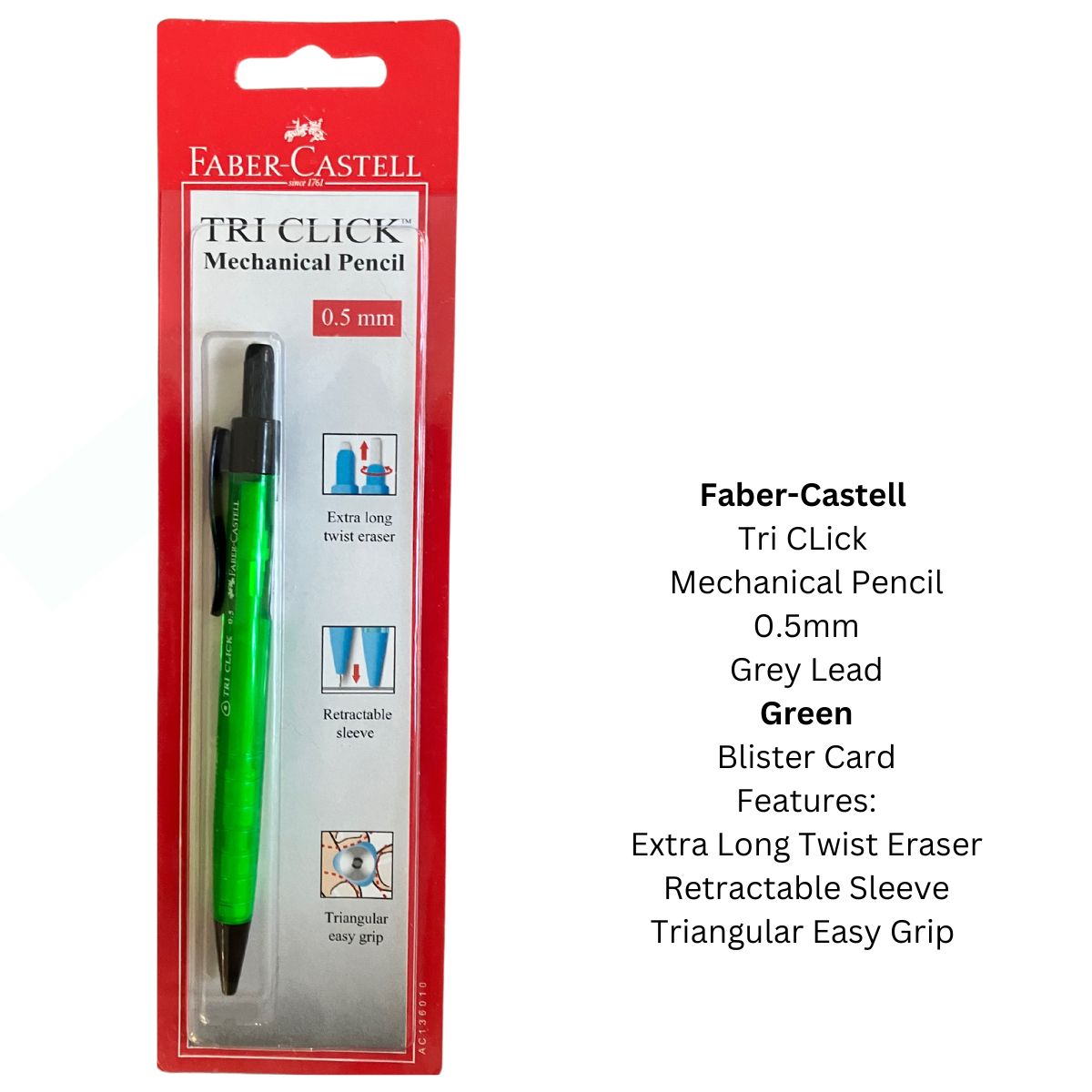 Faber-Castell Tri-Click 0.5 Mechanical Pencil