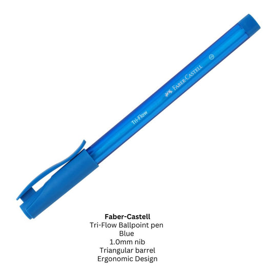 Faber-Castell Tri-Flow Ball Point Pen (1mm)