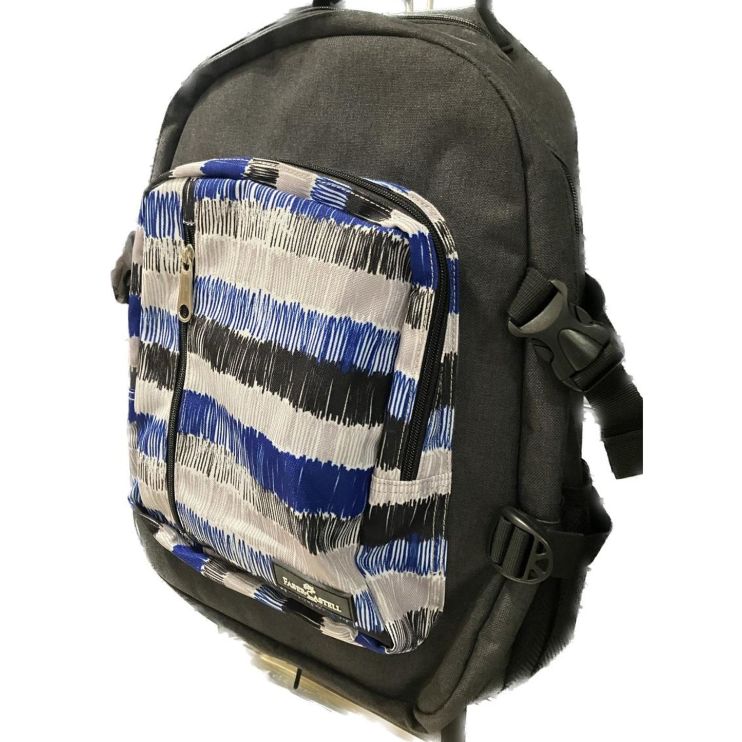 Faber-Castell Blue Stripes School Bag