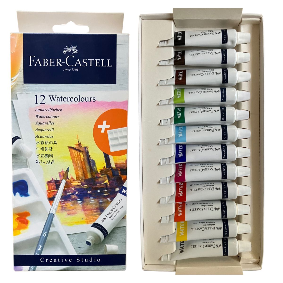 Faber-Castell Water Colour Tubes - 9ml