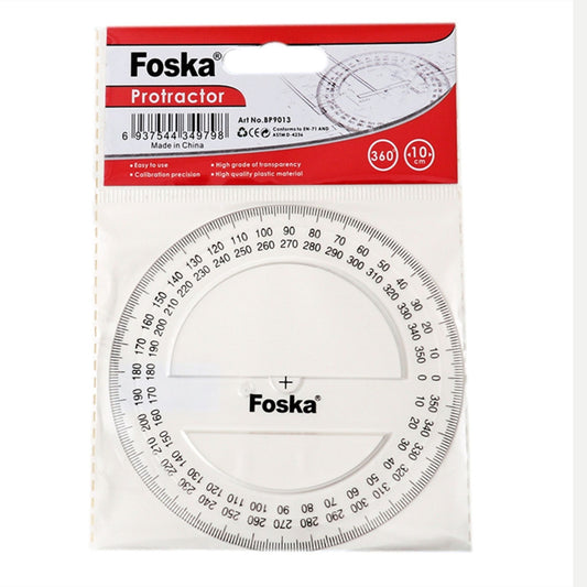 Protractor, 360 degrees - Foska