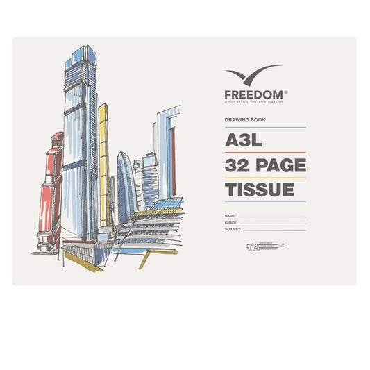 Freedom A3L Drawing Book - With Tissue
