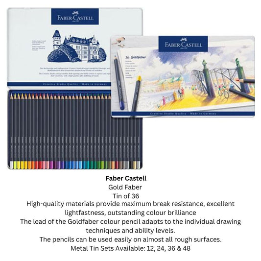 Faber-Castell Goldfaber Colour Pencil Tin