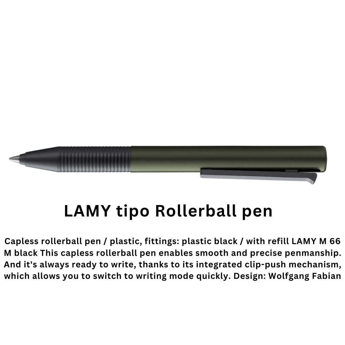 LAMY Tipo Rollerball Pens
