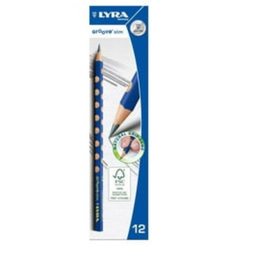 Lyra Groove Graphite B Lead Pencil (Box of 12)
