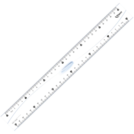 Ruler - 30cm Maped Finger Grip