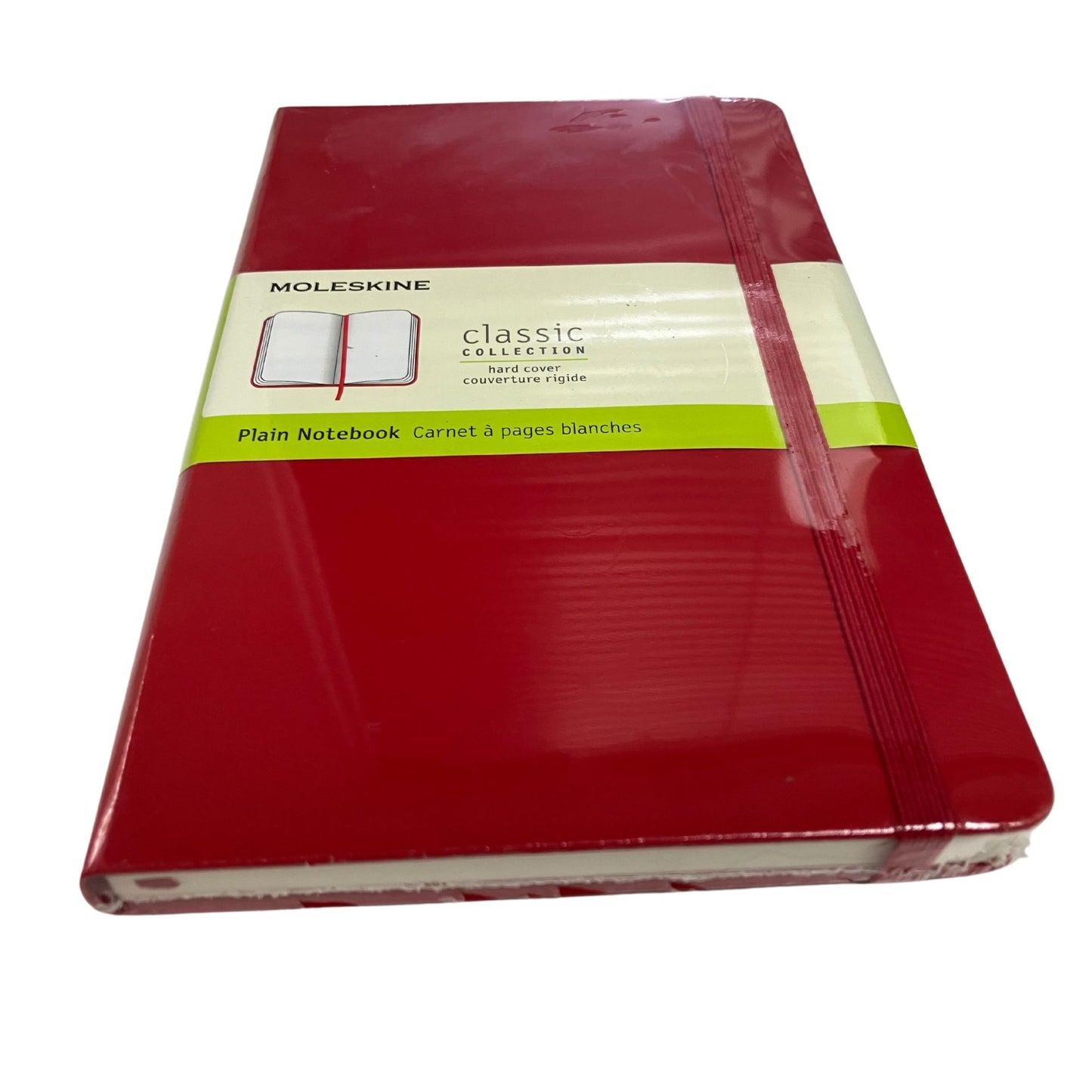 Moleskine Plain Notebook - Medium (Red)